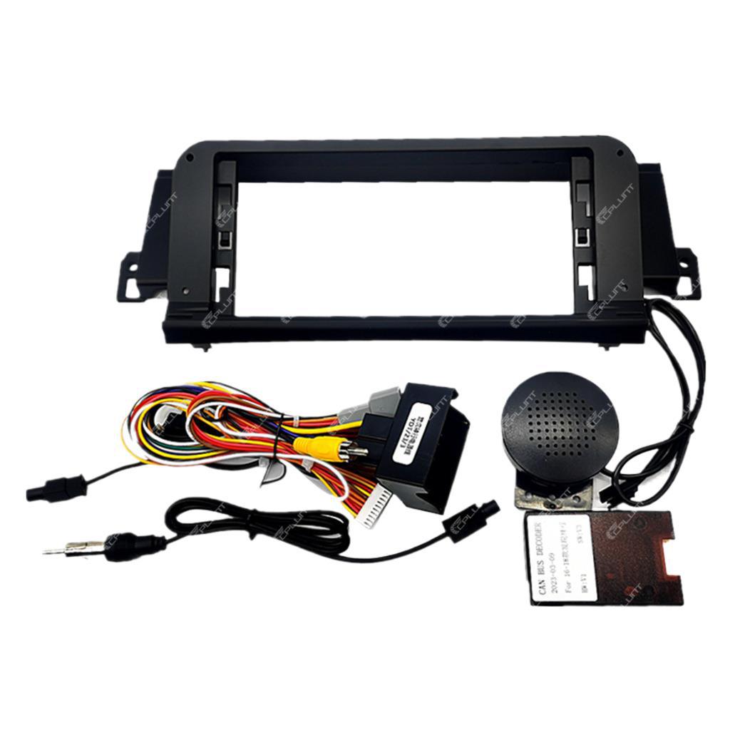 Suitable for land rover, land rover center console dvd panel modification android large screen navigation bezel, versatile frame kit