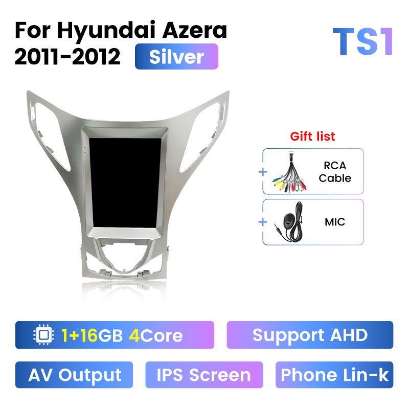 Suitable for 2011 hyundai azera vertical screen android car navigation carplay