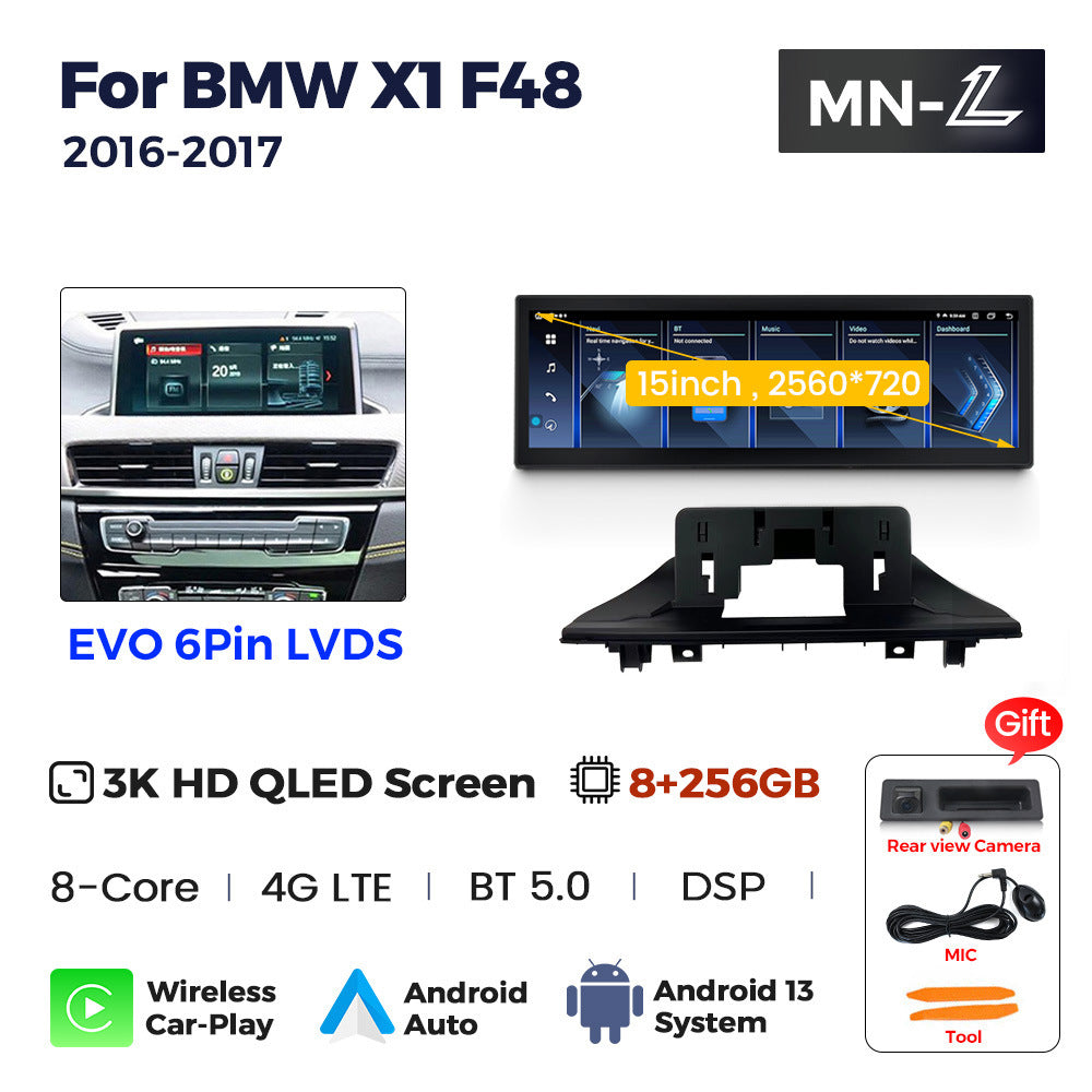 Suitable for bmw 5 series f07 bmw 5 series gt f07 large screen android navigator restoration upgrade 15inch
