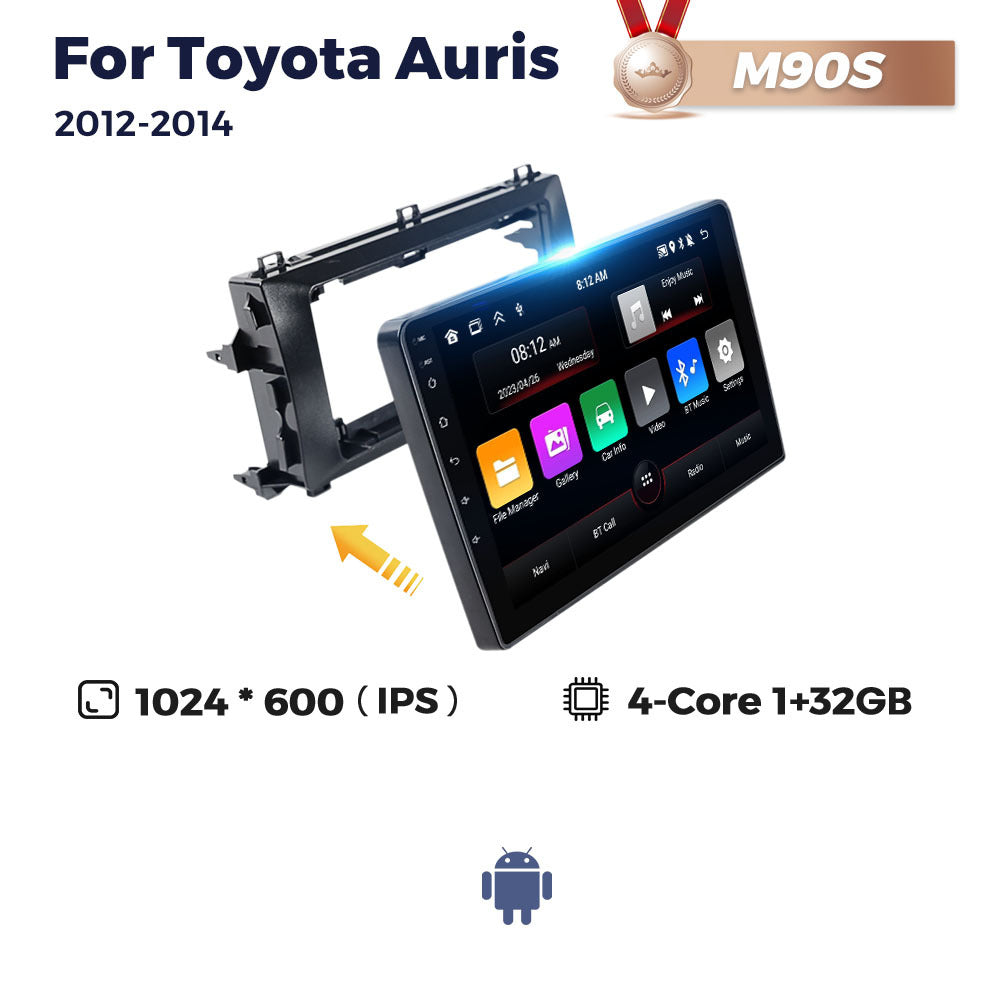Suitable for 10inch_toyota auris 2012-2014 1din toyota auris android navigator