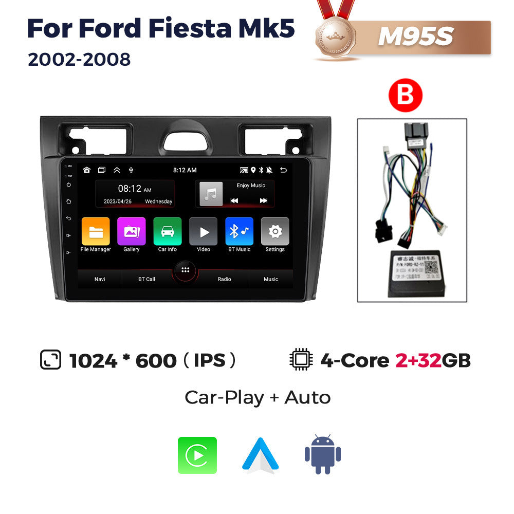 Suitable for ford fiesta mk vi 5 mk5 2002-2008 fiesta car android navigator