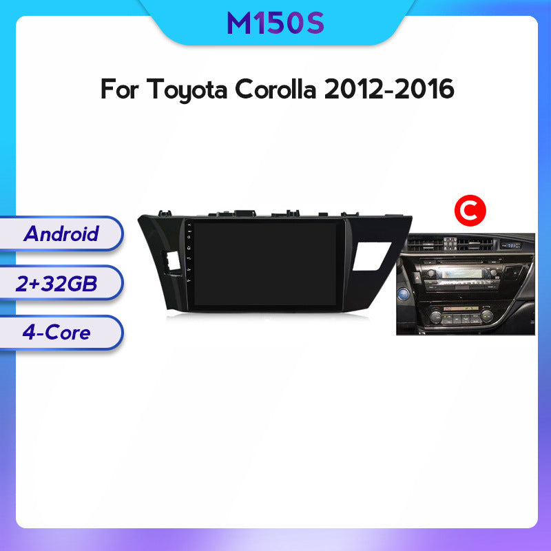 Suitable for Toyota Corolla Leiling 12-16 Android large screen central control car navigation screen 8 + 128G