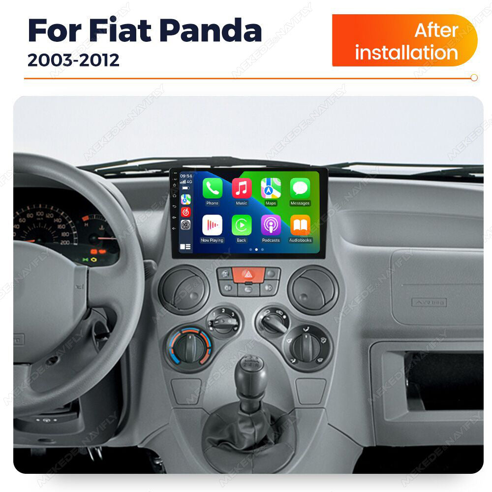 Suitable for fiat panda 2003-2012 fiat panda smart android car central control navigator