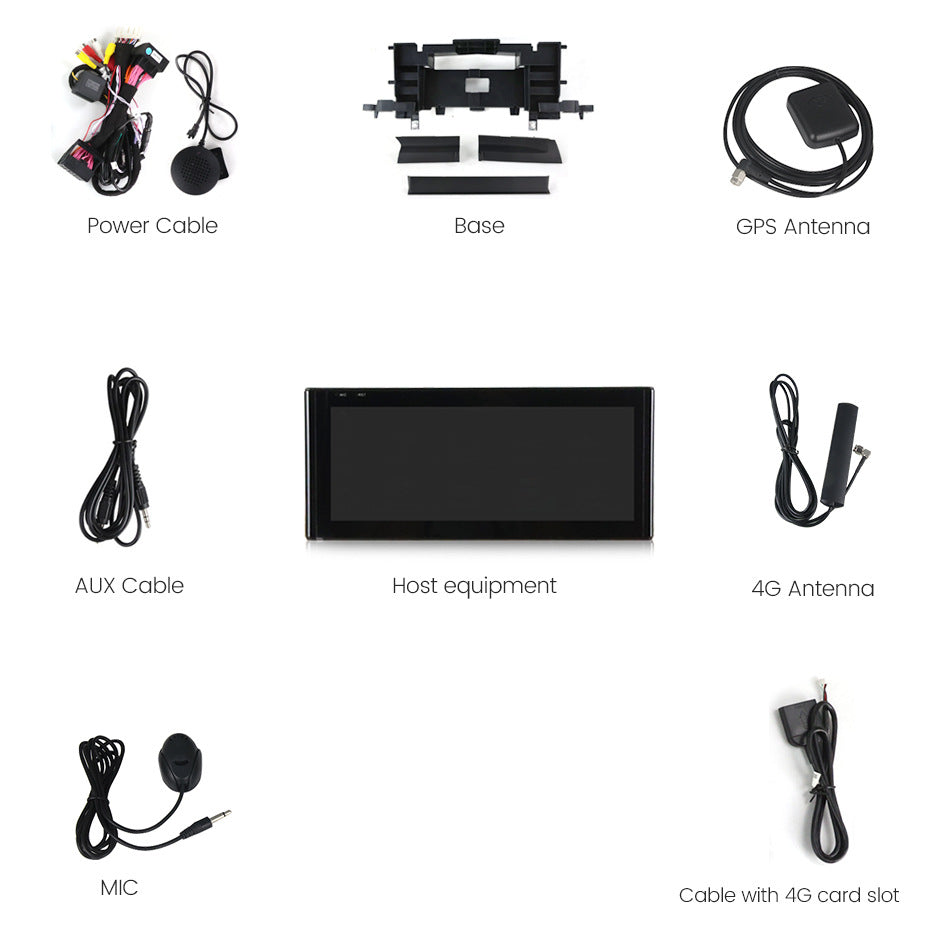 Suitable for audi a4 a4l 2016-2020 and audi a6 upgrade to qualcomm android large screen navigation system