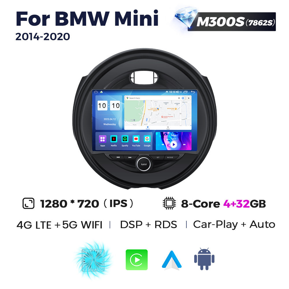 Suitable for bmw mini 14-20 bmw mini car android large screen navigator wireless carplay