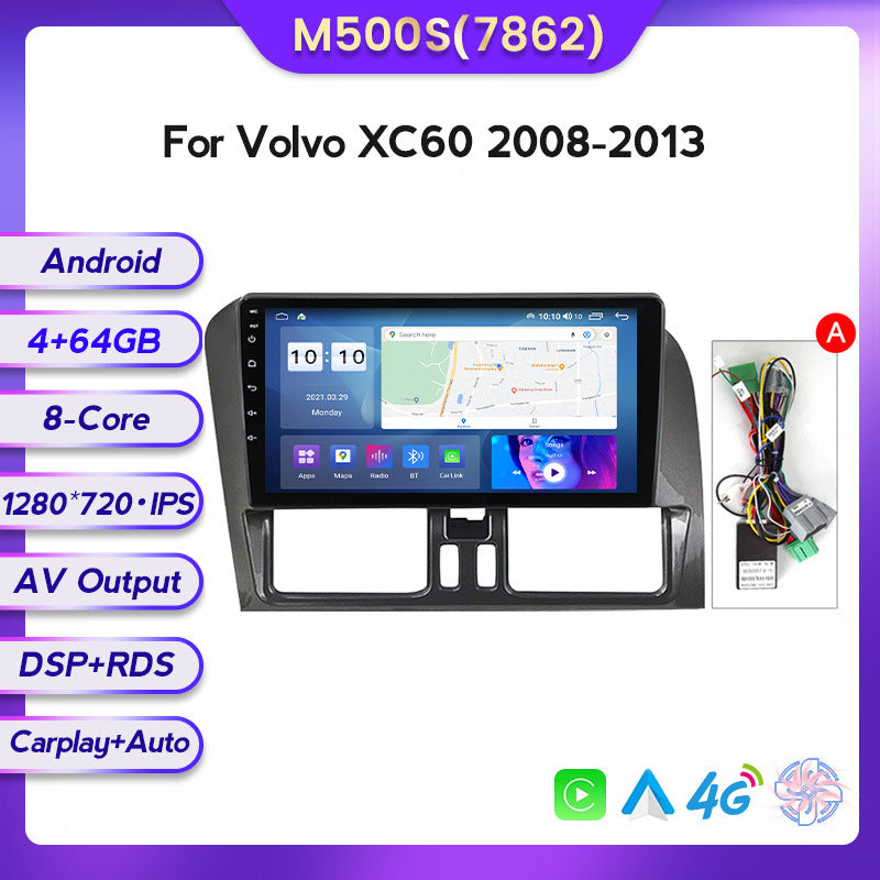 Suitable for volvo 08-13 volvo xc60 android large screen car navigation carplay cross-border supply