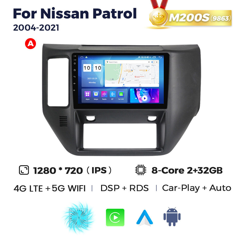 Suitable for nissan patrol 2011-2015 nissan patrol middle east version car android smart navigation