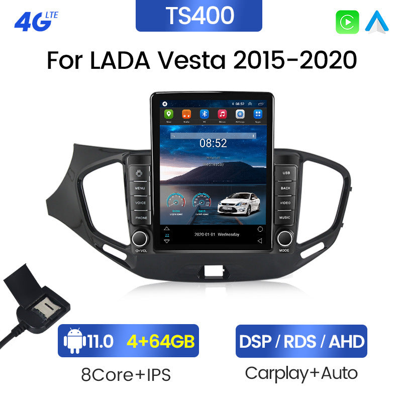 Suitable for 2015-2020 lada vesta android navigation system with vertical screen, carplay, and stone tablet