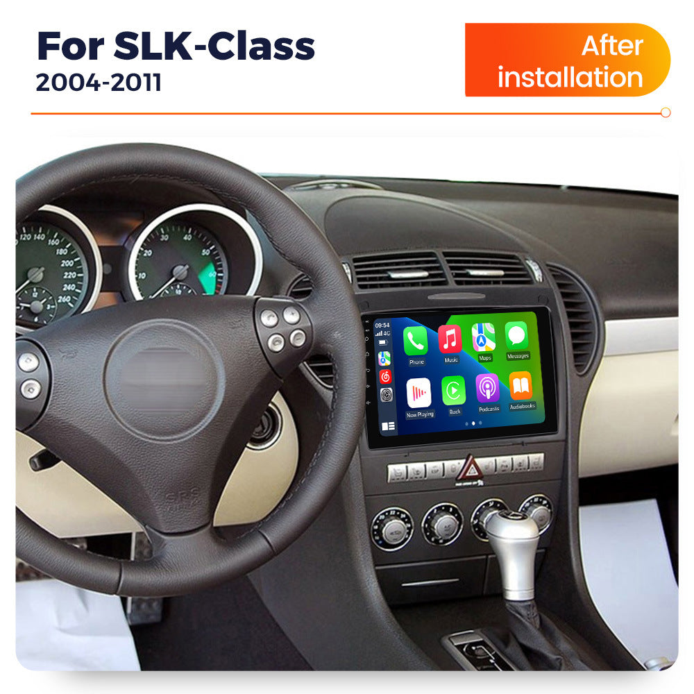 Suitable for 04-11 mercedes-benz slk-class center console large screen android navigation system with car-installed smart wireless carplay