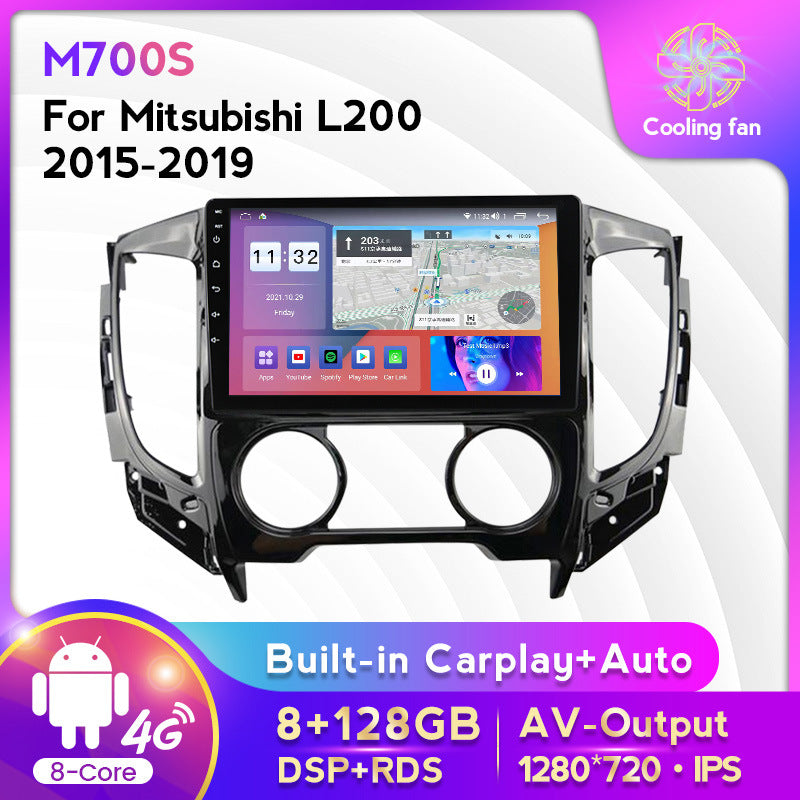 Suitable for Mitsubishi L200 15-19 modified Android large screen central control car navigation screen 8 + 128G