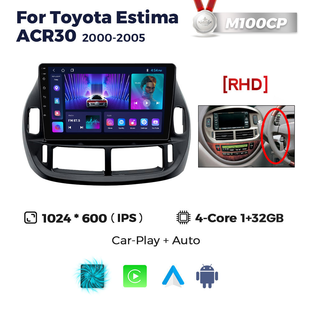 Suitable for 2004 toyota estima acr30, android head unit with wireless carplay for in-car entertainment