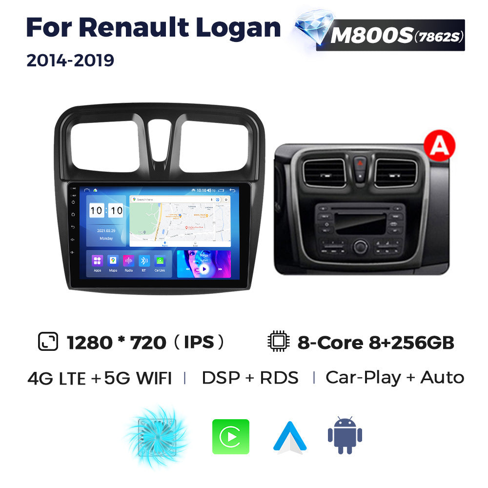 Suitable for renault logan sandero/symbol 2014-2019 renault logan android navigation