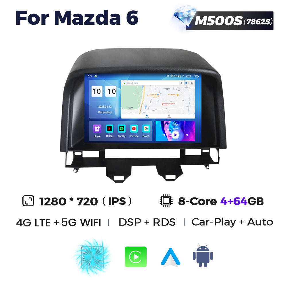 Suitable for mazda 6 2002-2015 mazda 6 top 9inch large screen car large screen android navigator