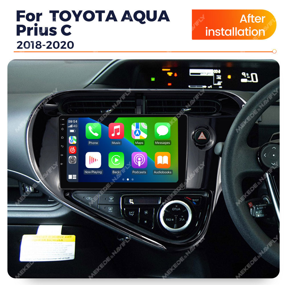 Suitable for toyota aqua prius c 2018-2020 toyota prius car android navigator