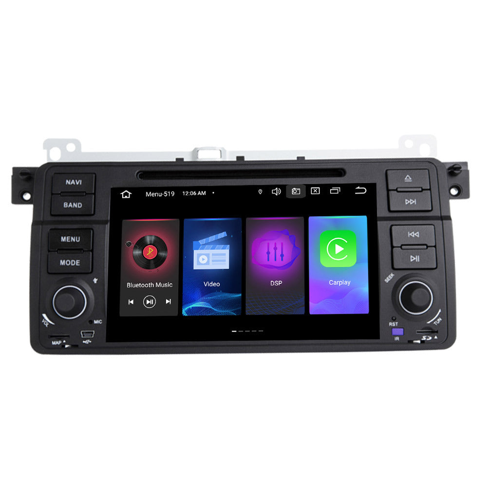 Suitable for BMW E46 3 Series original car style car navigation all-in-one machine Android large screen DVD 4 + 64G
