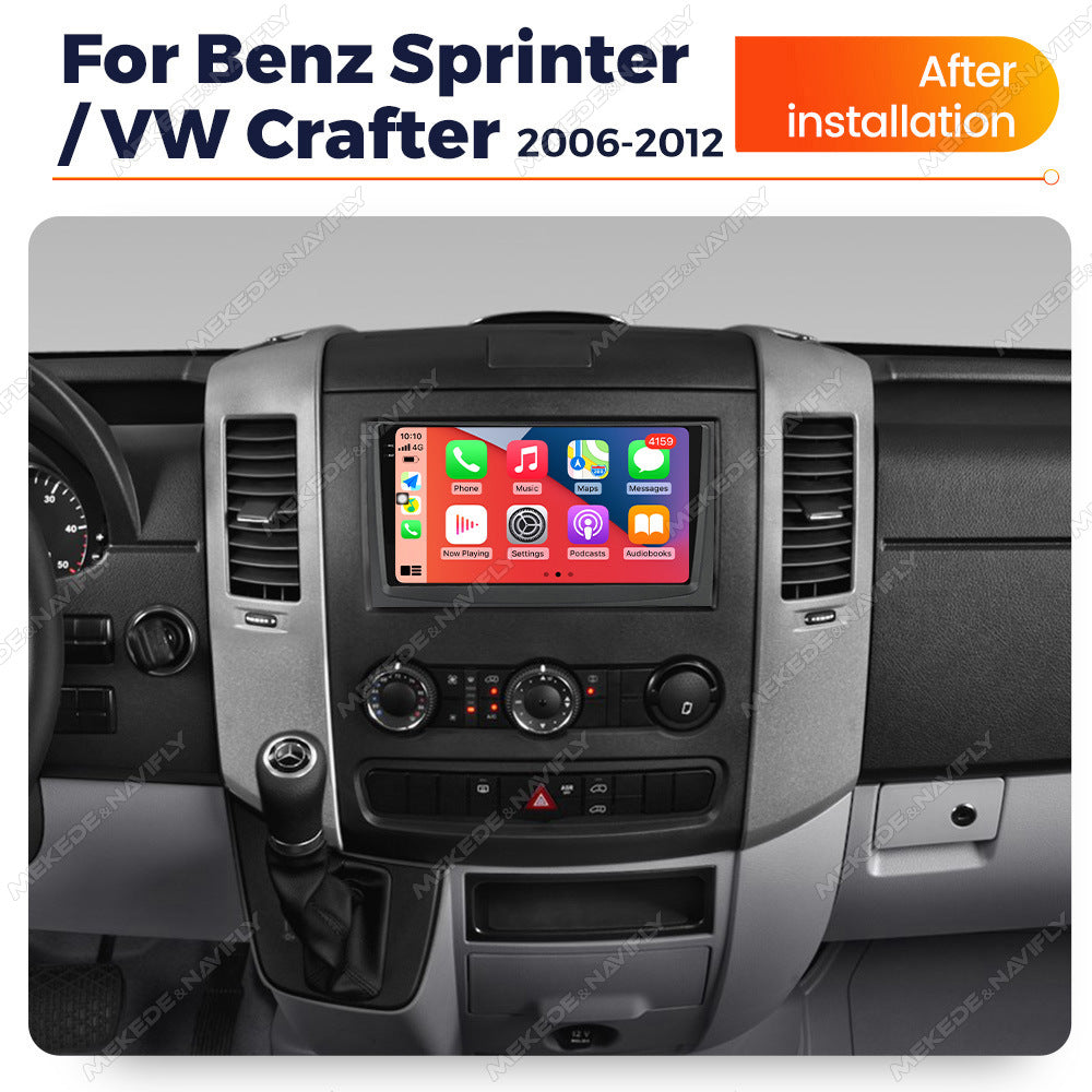 Applicable Mercedes-Benz Sprinter Volkswagen Crafter Android Large Screen Central Control Car Navigation Radio Screen