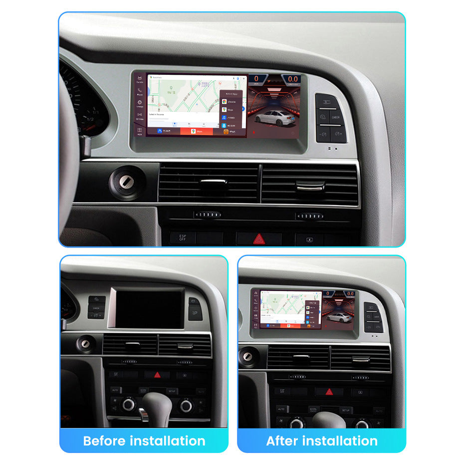 Suitable for for audi a6l 2005- 2011audi a6l qualcomm large screen restoration android navigator