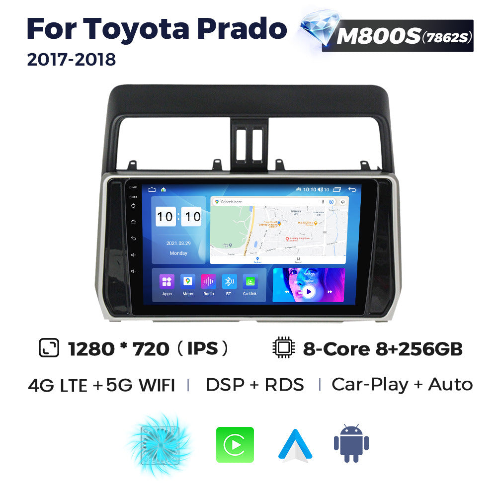 Suitable for toyota prado, land cruiser prado, car android head unit with carplay