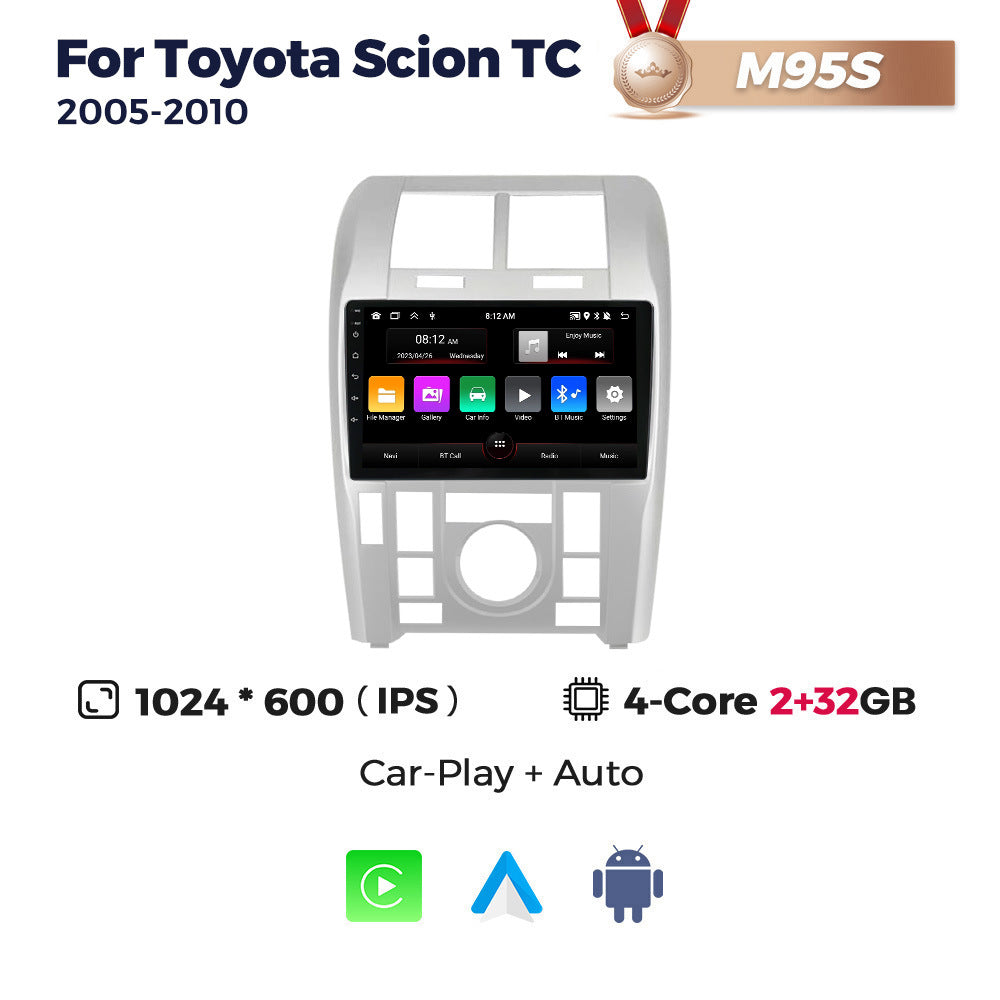 Applicable to Toyota Scion TC 05-10 Android large screen central control navigation radio Bluetooth Carplay