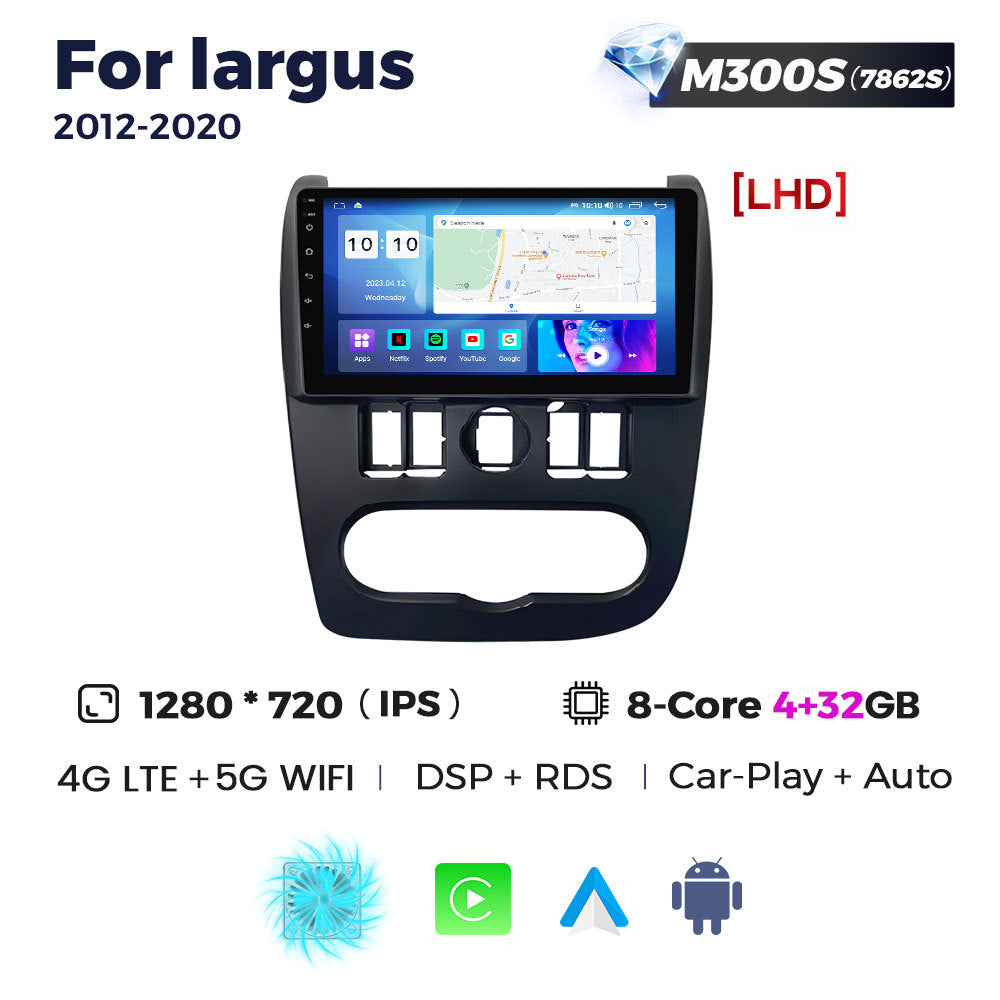Suitable for Lada largi 12-20 Android large screen central control navigation radio 8 + 256G