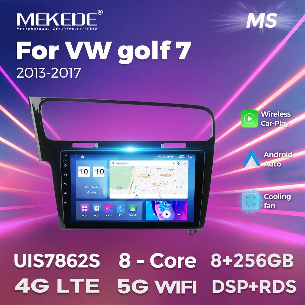 Suitable for left and right peptides vw golf 7 2013-2017 volkswagen golf seven car android large screen navigation