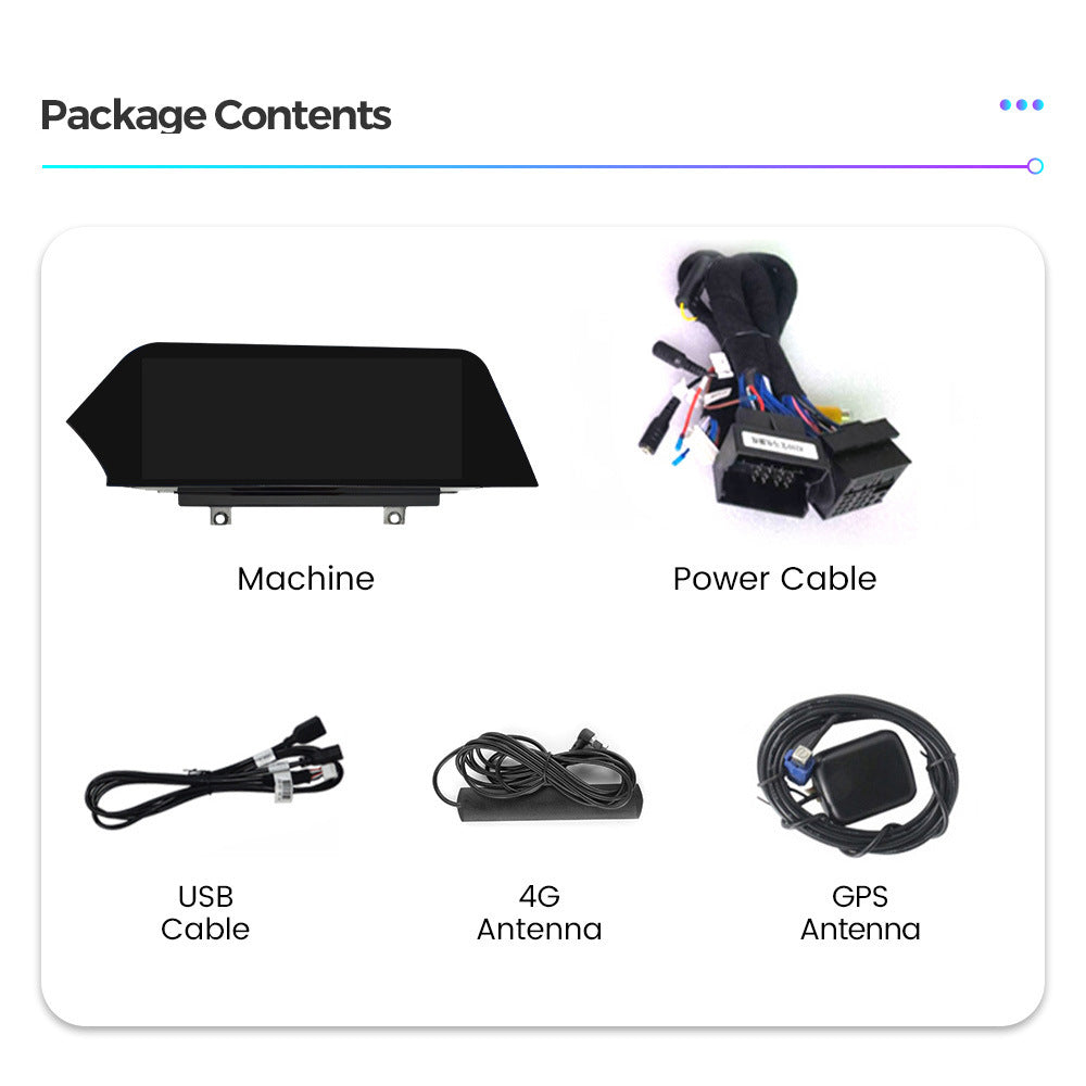 Applicable to BMW X1 F48 blade screen Android car large screen central control Carplay navigation Qualcomm 668S