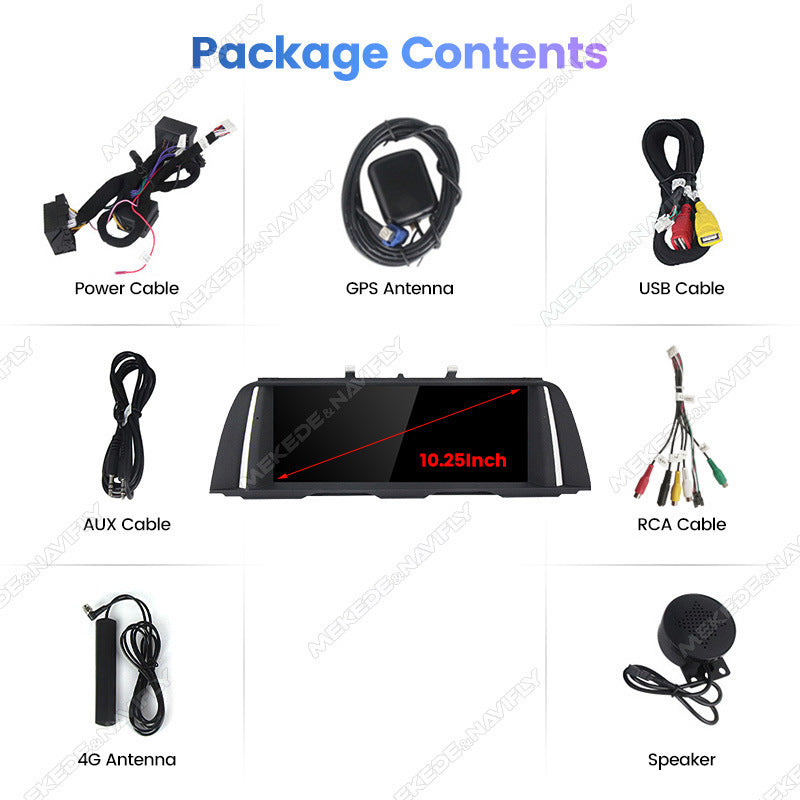 Suitable for bmw 5 series f10/f11 2011-2017 5 series f10 id8 large screen android navigator