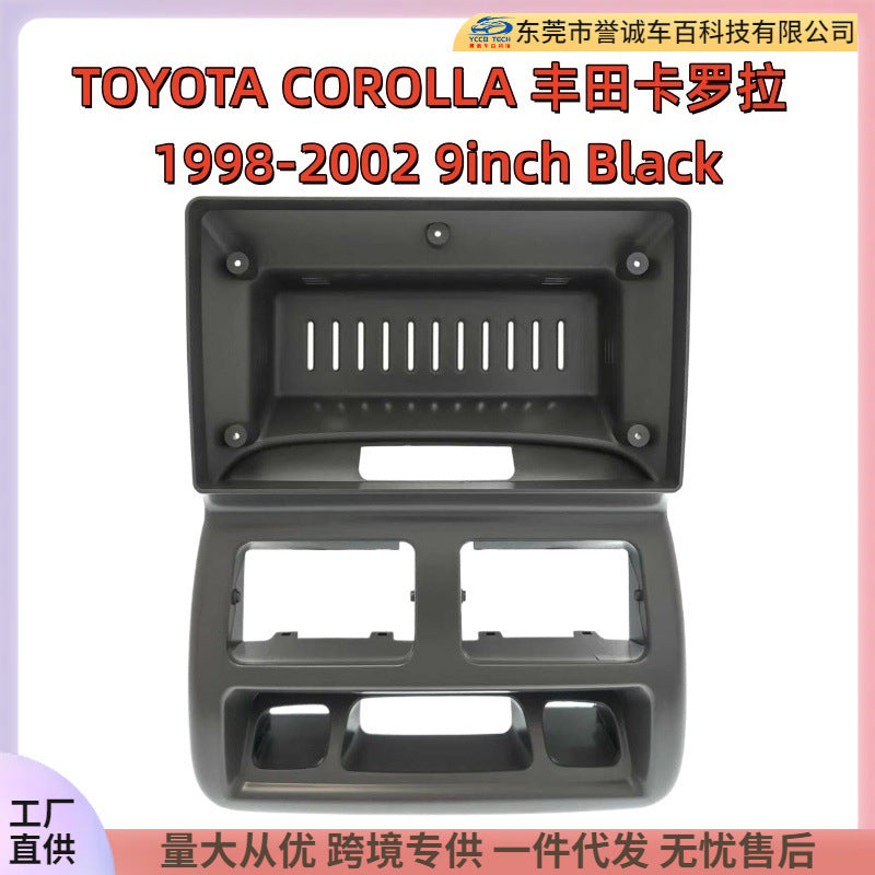 Suitable for 98-02 toyota corolla toyota corolla face frame panel restoration android large screen navigation