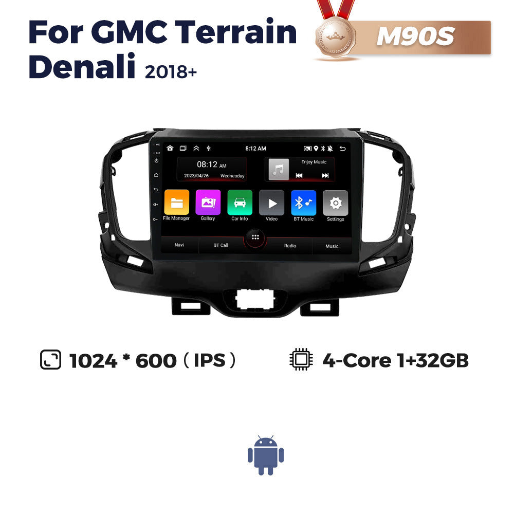 Suitable for gmc terrain denali 2018+ us general motors smart android head unit car navigation system