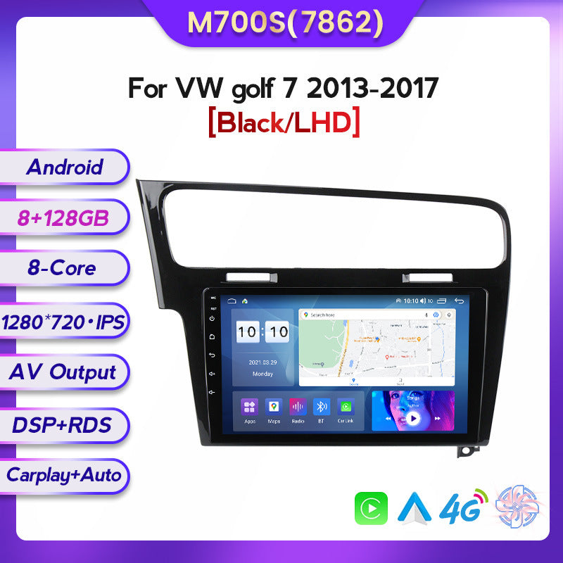 Suitable for Volkswagen golf Golf 7 13-17 Android large screen central control car navigation screen 8 + 128G