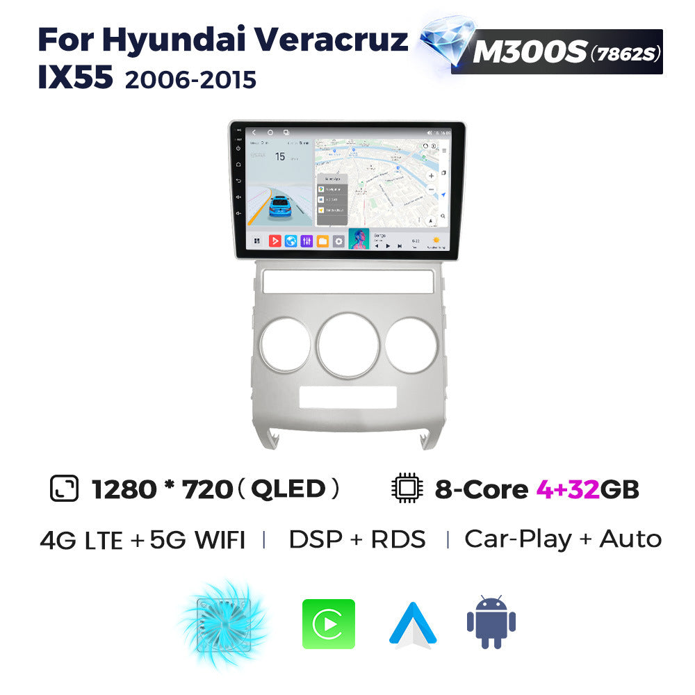 Suitable for hyundai veracruz ix55 2006-2015 manual air conditioning android car navigation