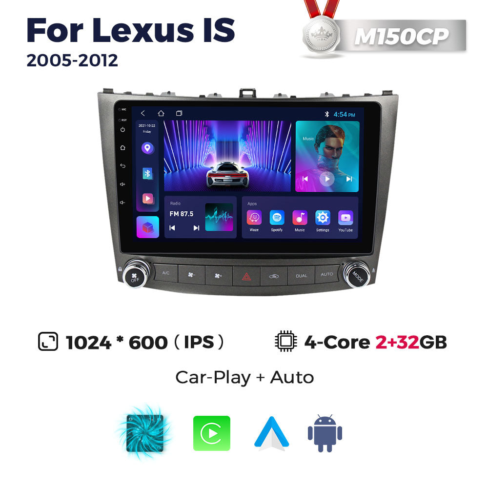 Suitable for 2005-2012 lexus is250 lexus is large screen car smart android navigator