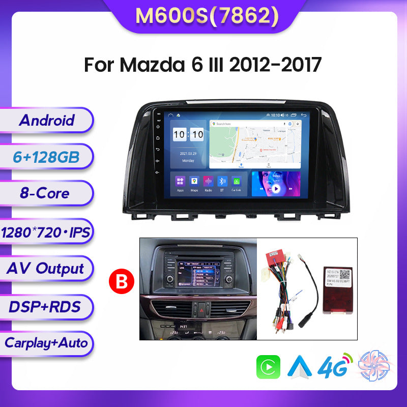 Suitable for Mazda 6 12-17 modified Android large screen central control car navigation screen 8 + 128G