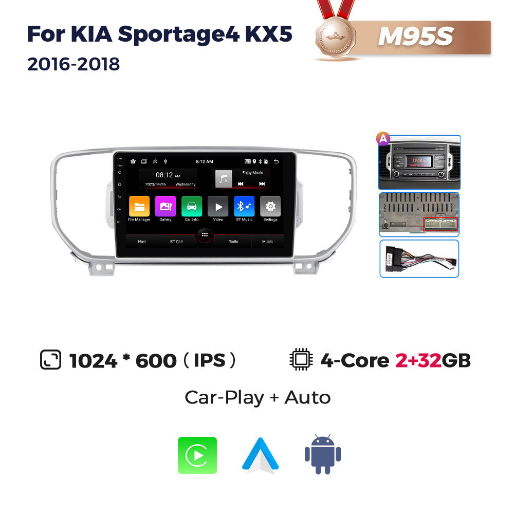Suitable for kia kx5 kia sportage4 android car navigation wireless carplay
