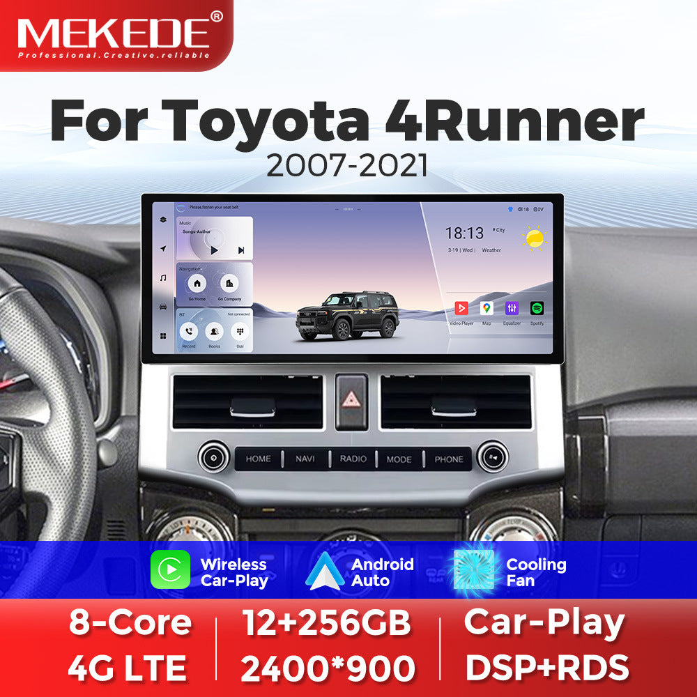 Suitable for toyota 4runner 2007-2021 toyota super 12.3" large screen android navigator