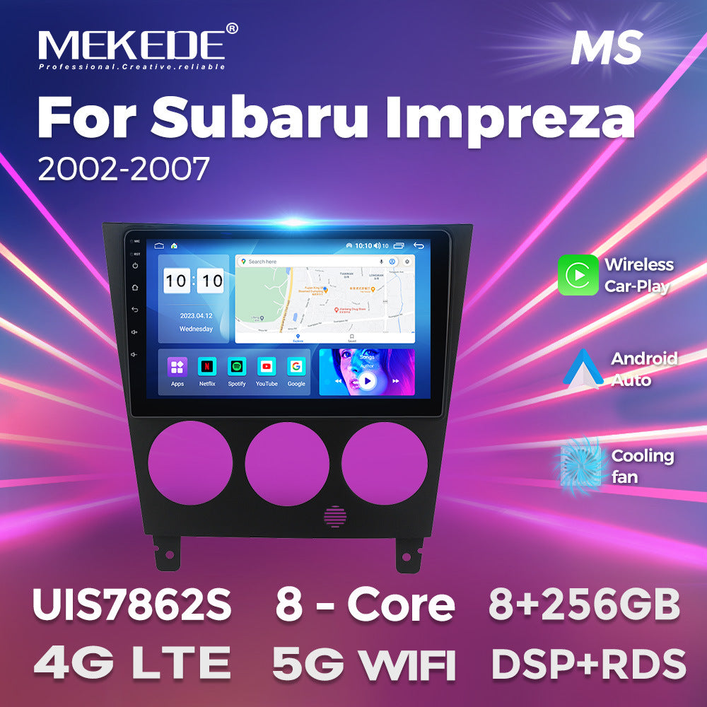Suitable for subaru impreza 2002-2007 subaru impreza car central control android smart navigation