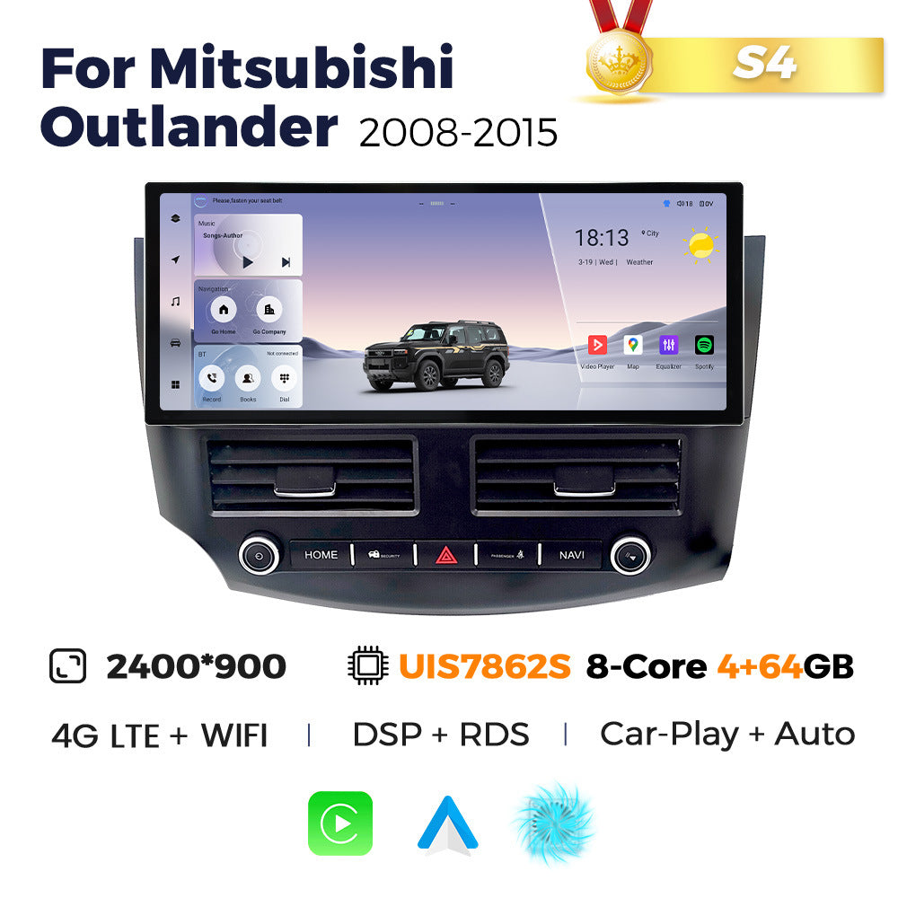 Suitable for mitsubishi outlander 2008-2012 mitsubishi outlander 12.3inch android car