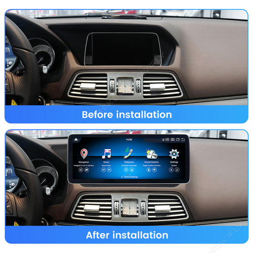 Applicable to Mercedes-Benz E-Class Coupe W207 C207 Android large screen central control navigation Bluetooth Carplay