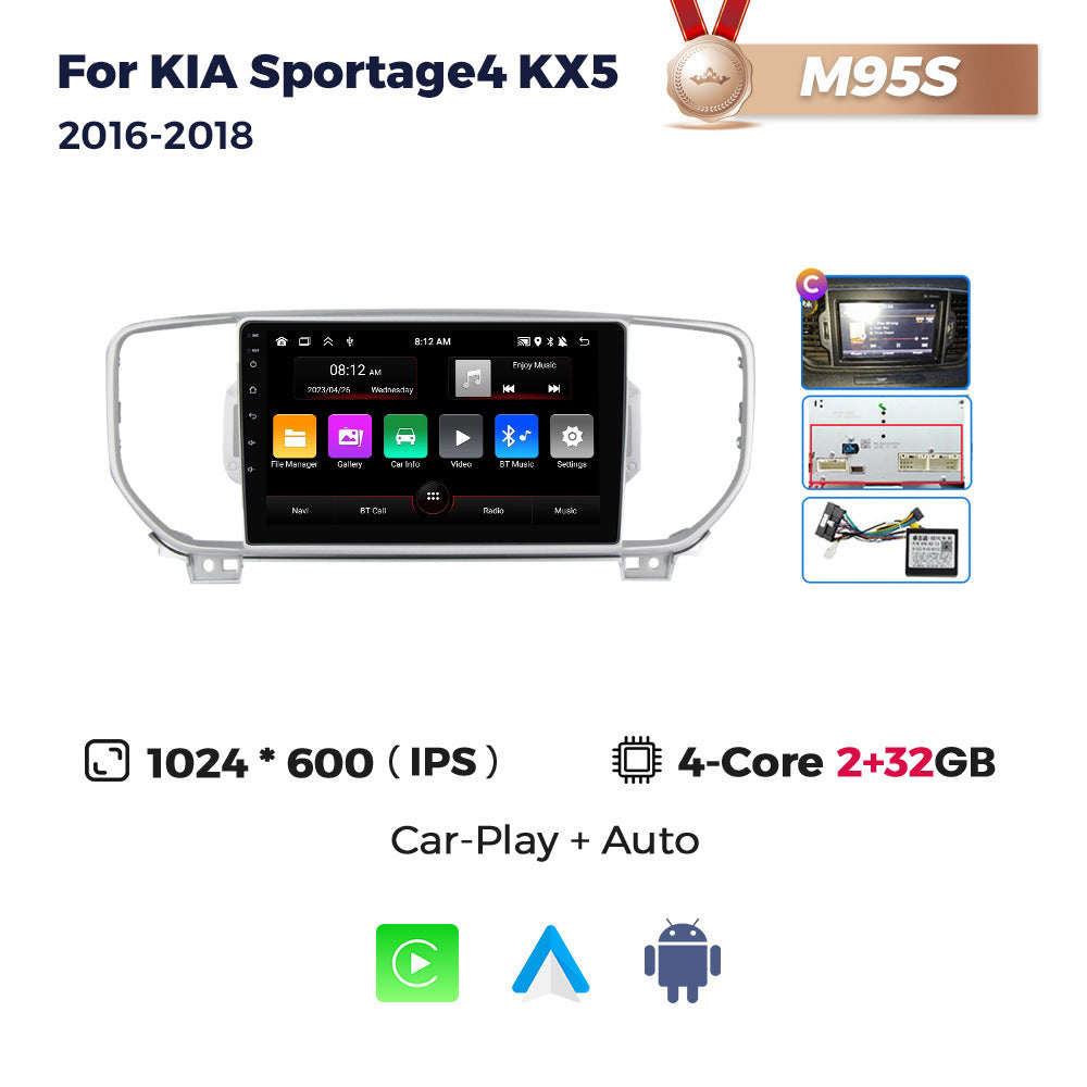 Suitable for kia kx5 kia sportage4 android car navigation wireless carplay