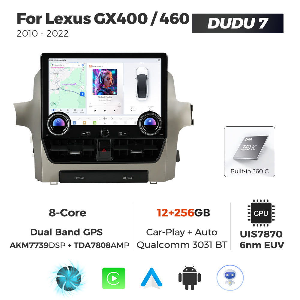 For 12.5inch lexus gx400 460 2010-2022 lexus private model android navigation