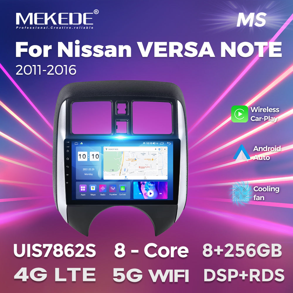 Suitable for nissan versa note 2011-2016 nissan sunny car android smart navigator