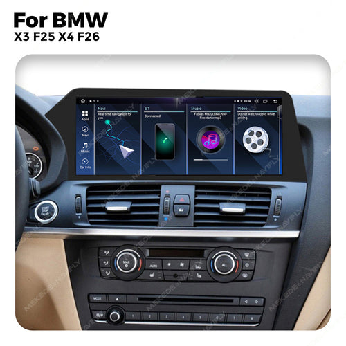 Applicable to BMW X3 F25 X4 F26 blade screen Android car large screen central control Carplay navigation Qualcomm