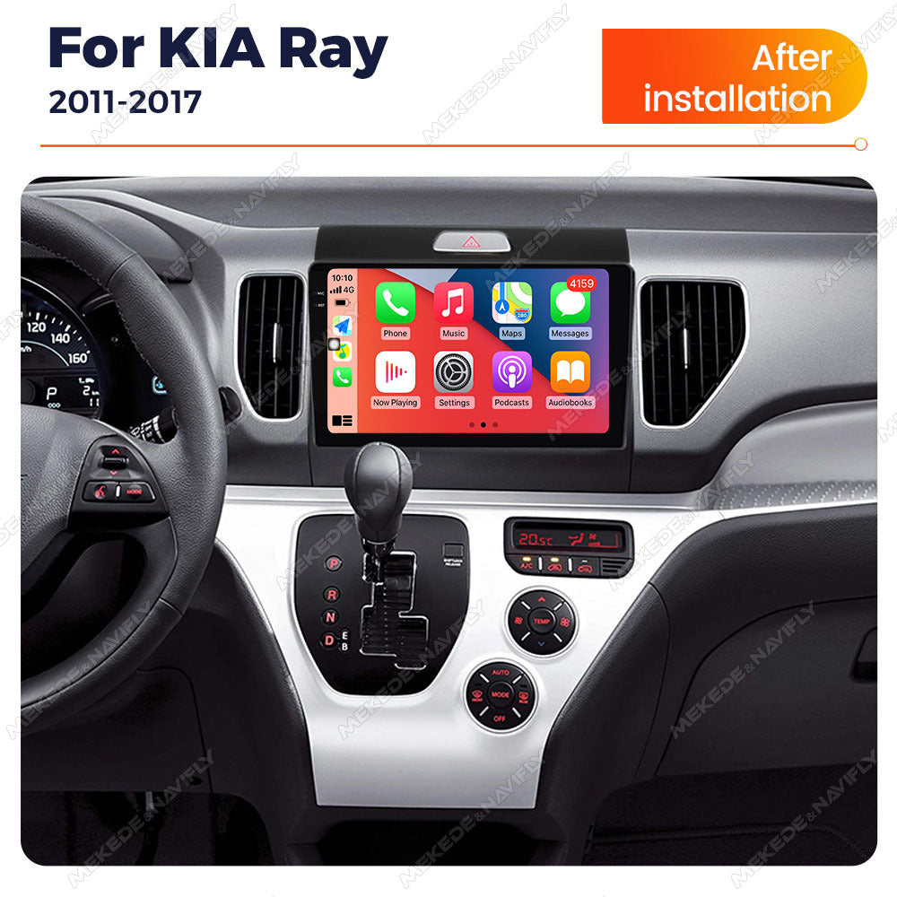 Applicable to Kia Ray 2011-2017 Android large screen central control car navigation radio screen Carplay