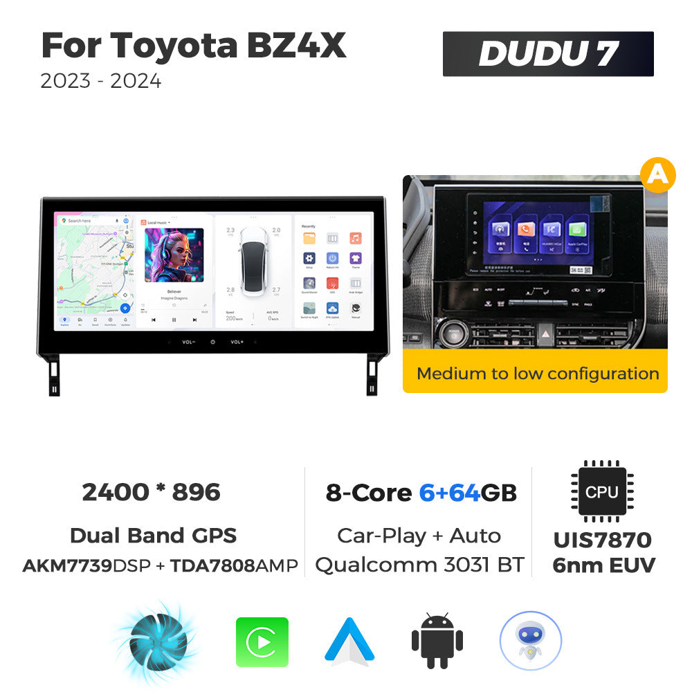 Suitable for toyota bz4x to present 2022-2024 toyota bz4x platinum 4x12 dudu7