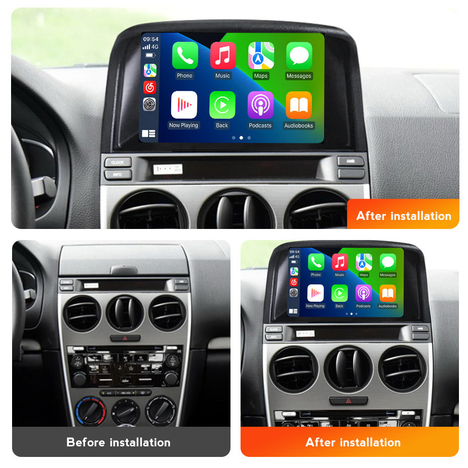Suitable for mazda 6 2002-2015 mazda 6 top 9inch large screen car large screen android navigator