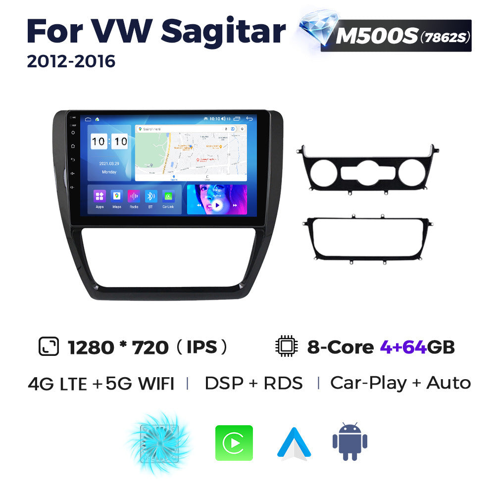 Suitable for vw sagitar 2012-2016 volkswagen sagitar car large screen android navigation carplay