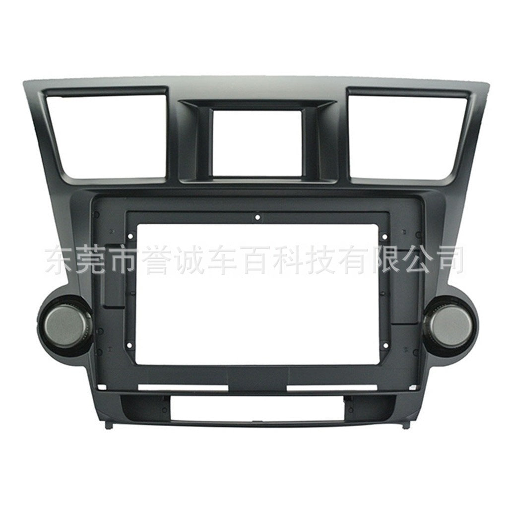 Suitable for toyota highlander highlander 07 audio restoration car navigation frame panel versatile frame