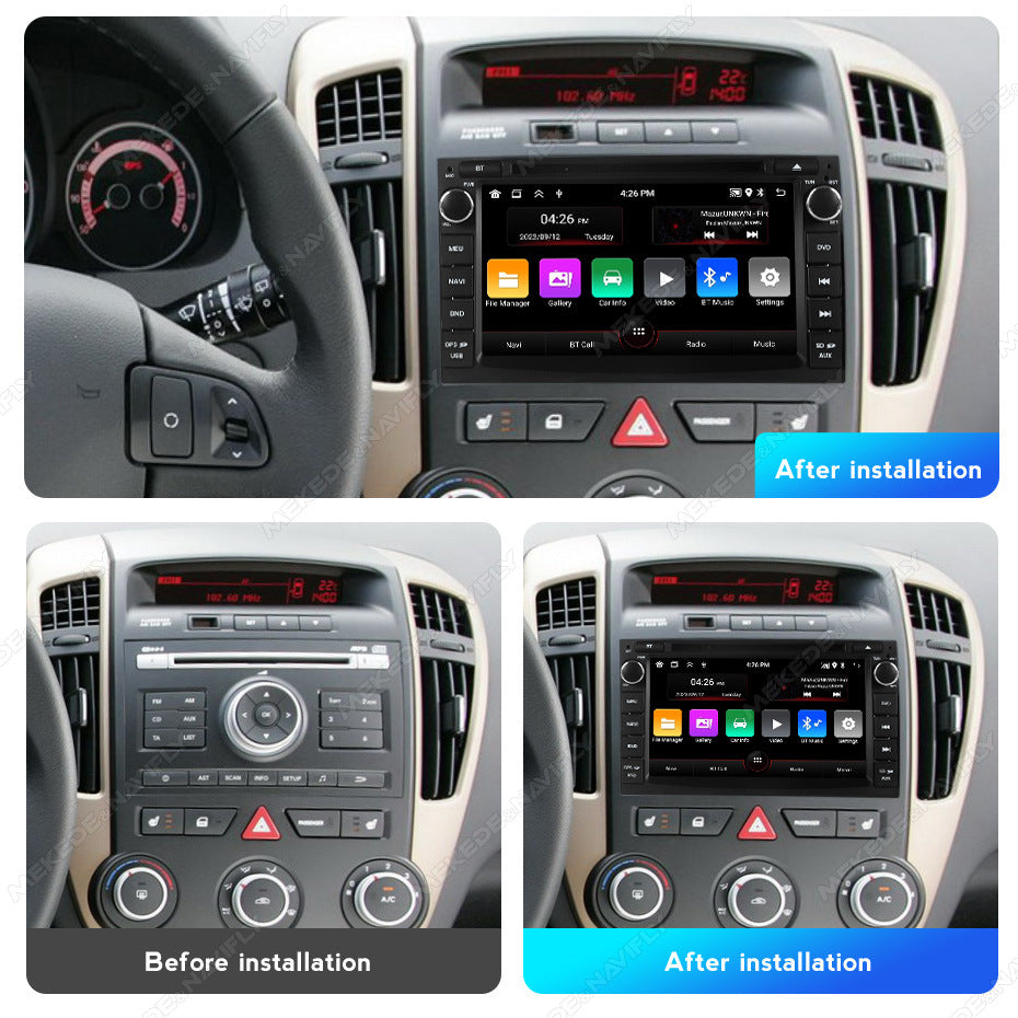 Suitable for 7inch-8227-for kia ceed 2010-2012 kia ceed android smart navigation