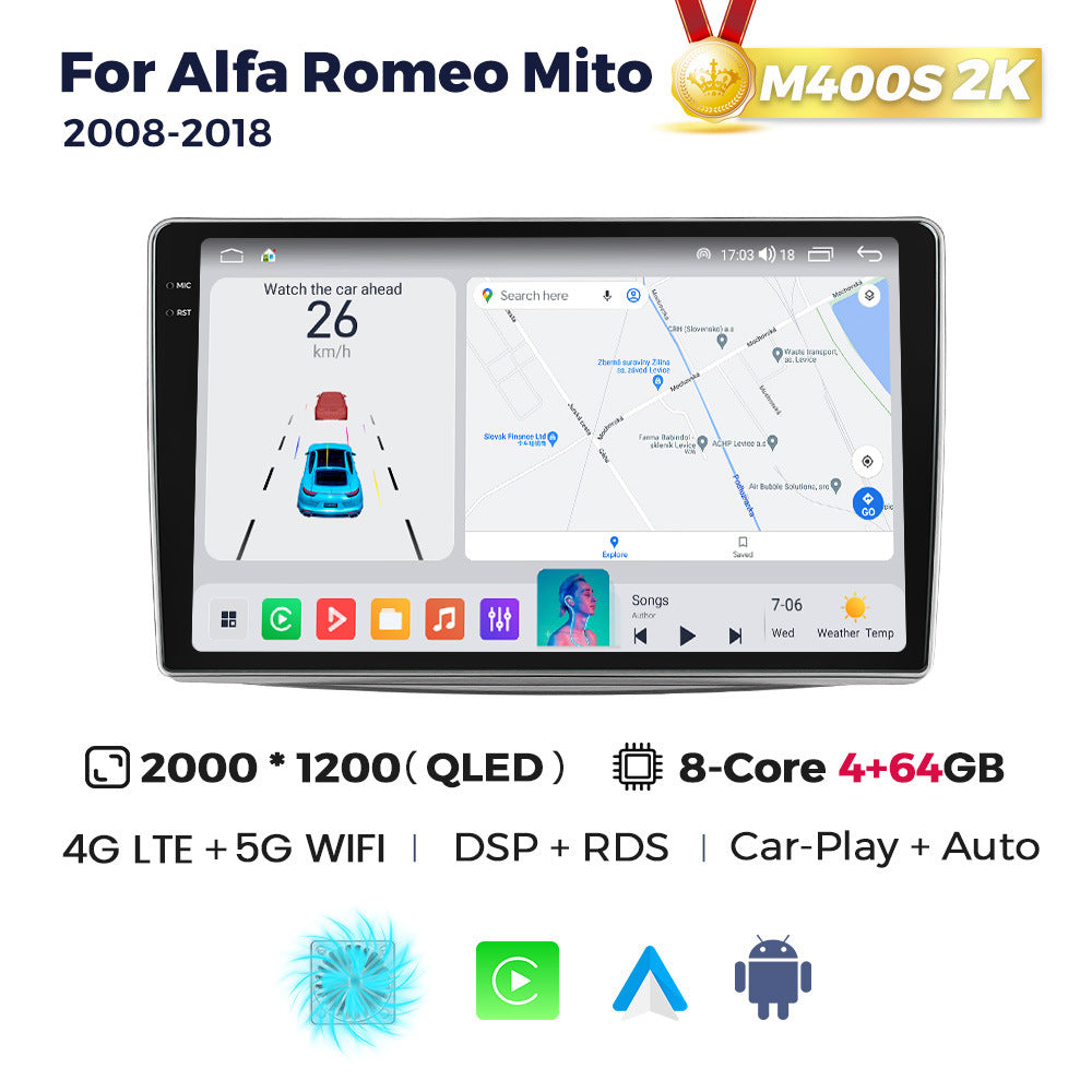 Suitable for alfa romeo mito 2008-2018 alfa romeo android navigator