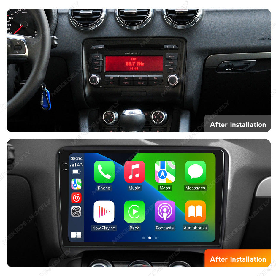 Suitable for audi tt 2008-2014 audi tt/rs restoration smart android large screen car navigator